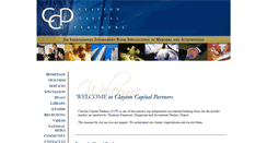 Desktop Screenshot of claytoncapitalpartners.com